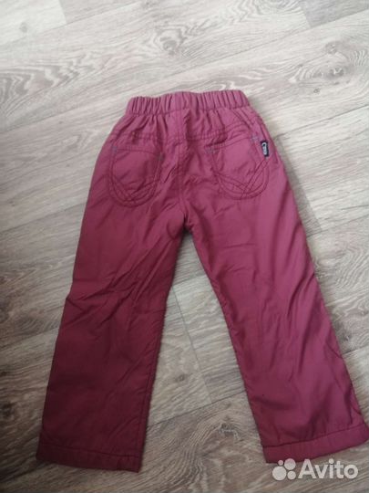 Штанишки для девочки 86