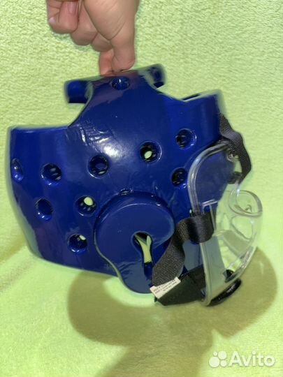 Шлем с маской для тхэквондо и единоборств