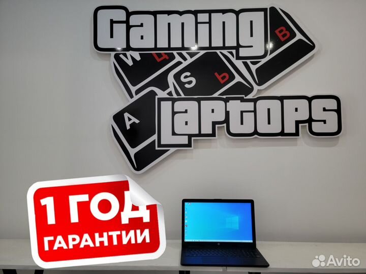 Мощный ноутбук HP full HD A9/Radeon 530