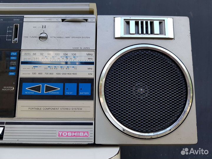 Магнитофон toshiba RT-SX2