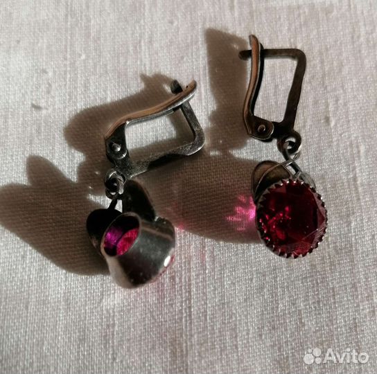 Серебряные серьги 
