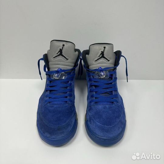 Кроссовки Nike Air Jordan 5 Blue Suede