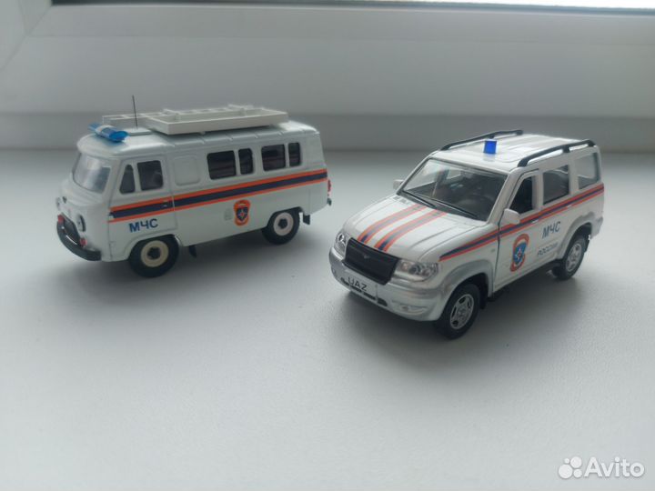 Модели автомобилей ЗИЛ УАЗ 1/43