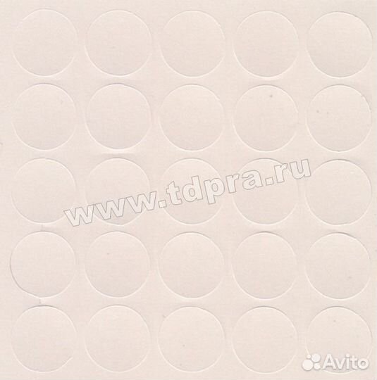 Заглушка самоклеящаяся d14мм бежевый песок 25шт