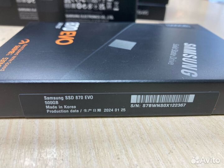 SSD Samsung 870 EVO 500gb Оригинал