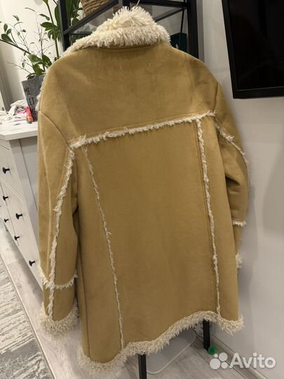 Куртка дубленка женская Bershka