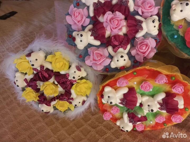 Продам букеты из игрушек