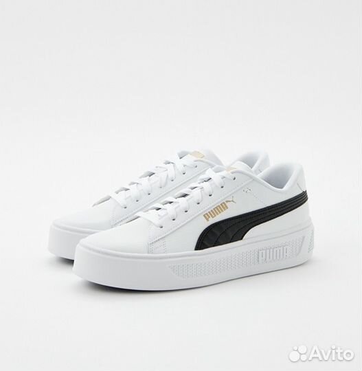 Кеды puma smash platform v3 размер 34,5