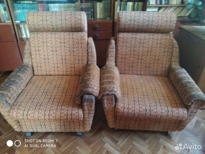 Мягкая мебель, комплект, кресла