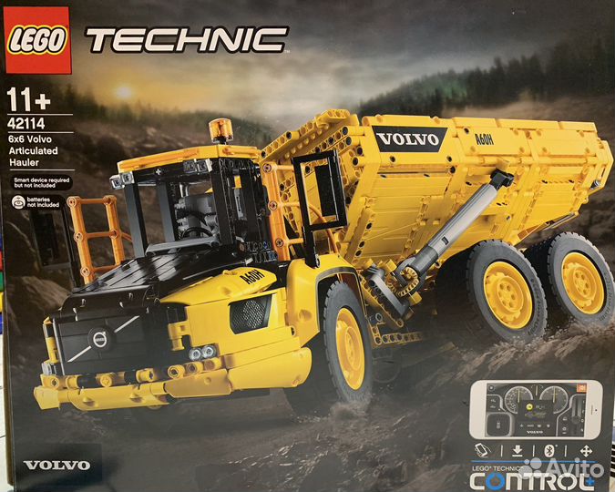 Lego technic 42114 Самосвал Volvo 6х6