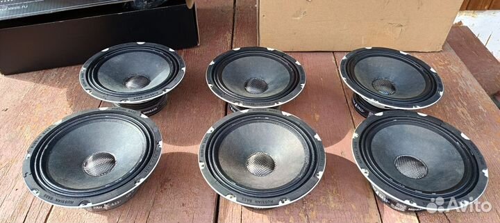 Динамики Russian bass Kicx Урал карты Geely MK GC6