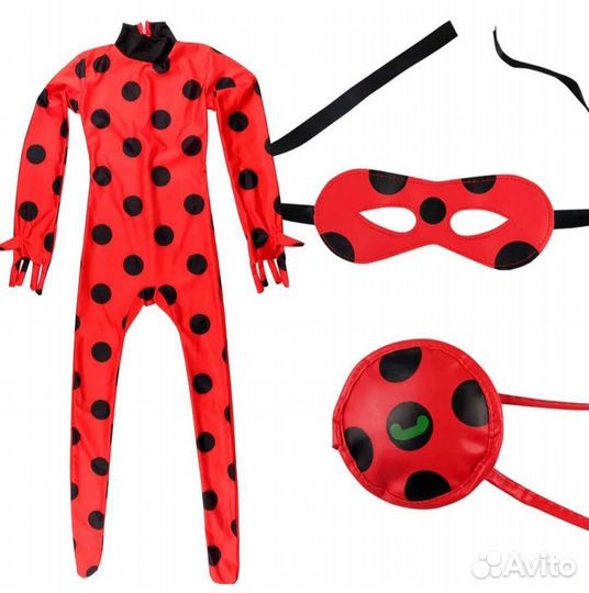 Костюм леди баг 110, 116, 122,128, 134,140
