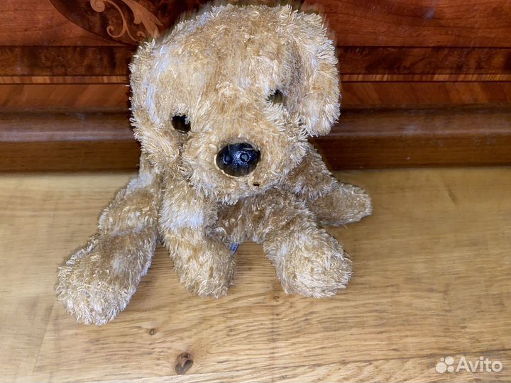 Мягкие игрушки и корзина IKEA