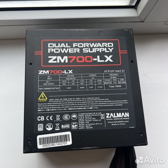 Блок питания 700w Zalman