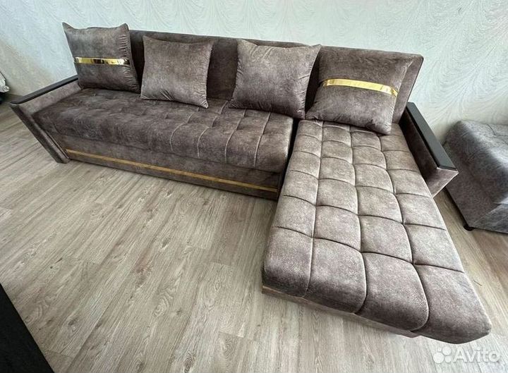 Угловой диван раскладной на заказ