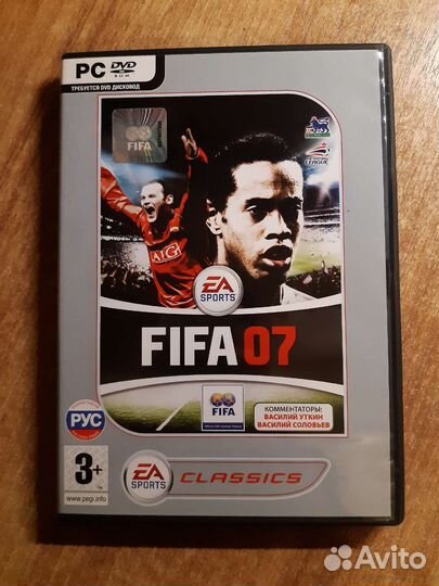 FIFA 07 pc компьютерная игра