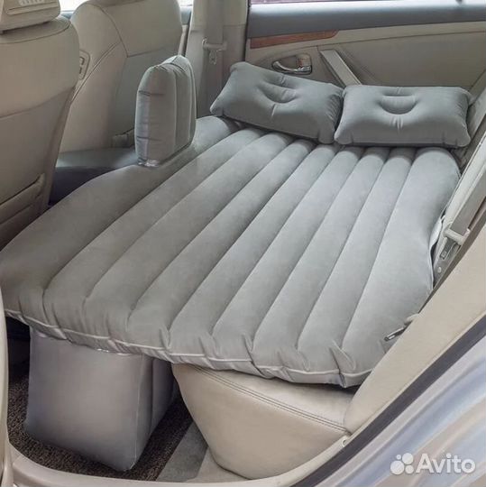 Надувной матрас для авто на заднее сидение, 138х85