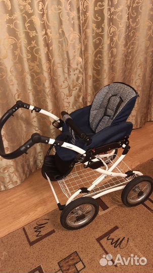 Коляска 2 в 1 индиго