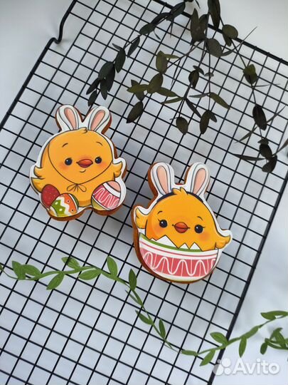 Имбирные пряники пасха