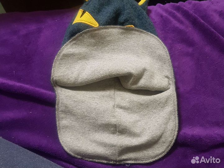 Шапка шлем для мальчика зима