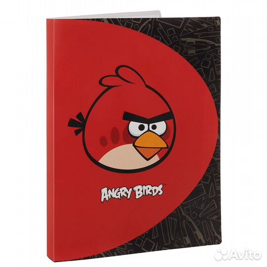 Папка Angry Birds, Cars Disney кнопка молния