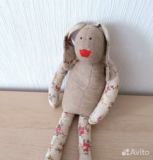 Заяц Тильда кукла интерьерная