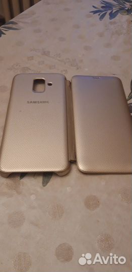 Samsung Чехол-книжка для Samsung Galaxy A6 2018 W