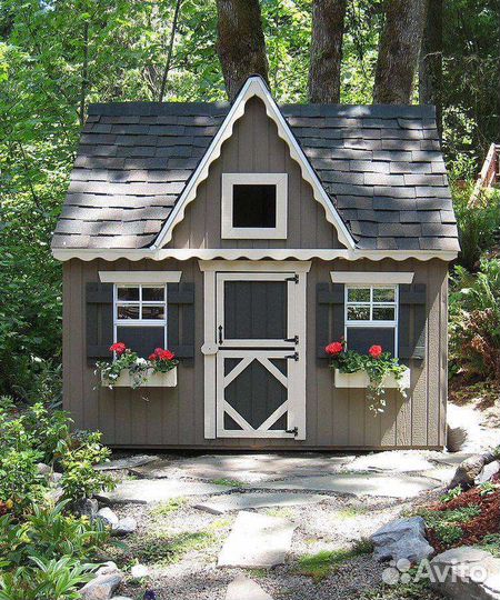 Детский уличный домик