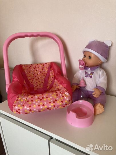 Игрушка Пупс Demi star в люльке