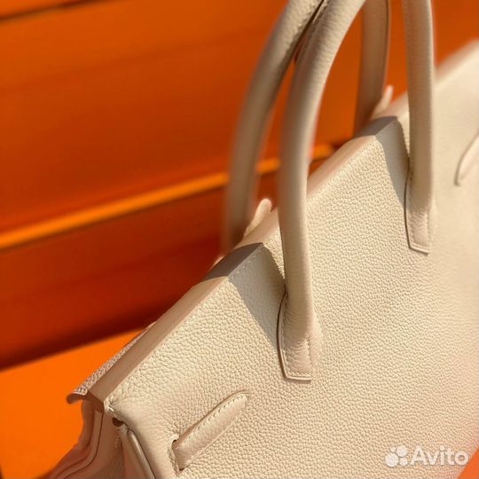 Сумка Hermes Birkin milkshake зеркальное качество