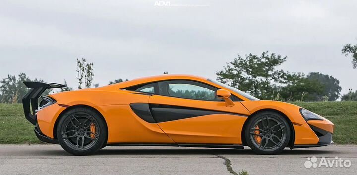 Кованые двухсоставные диски на McLaren 570S