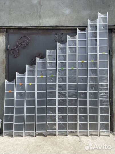 Лестница стремянка алюминиевая 1 секция X11