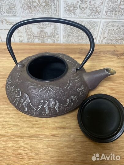 Заварочный чайник чугунный 1 литр