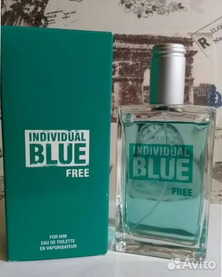 Набор из 2 шт по 100 мл Individual Blue Free Эйвон