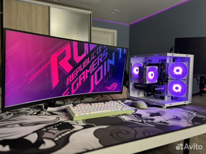 Мощный игровой компьютер 10 ядер, 1660 Super