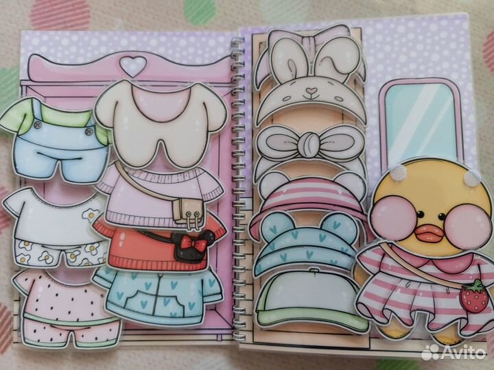 Книга на липучках 