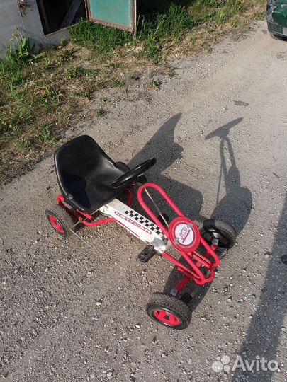 Веломобиль kettler ketcar(машинка с педалями)