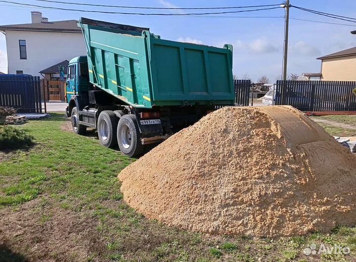 Песок, Щебень