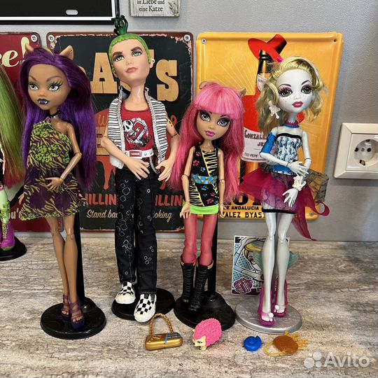 Кукла монстер хай monster high разные