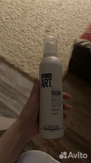 Пенка для укладки волос объем