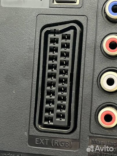 Переходник с тюльпанов RCA на scart Xbox 360 X360