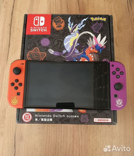 Nintendo switch oled прошитая 512gb