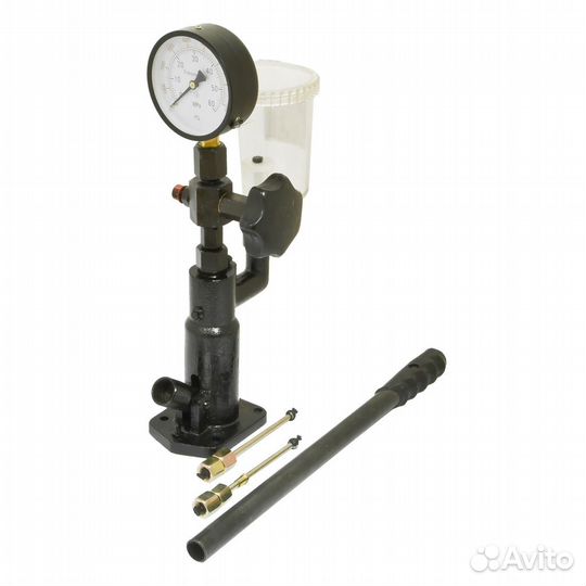 Стенд для проверки дизельных форсунок с манометром