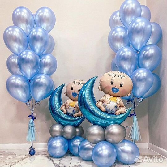 Гелиевые шары на выписку