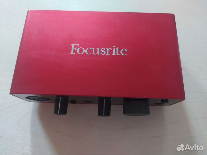 Focusrite scarlett solo 3rd gen звуковая карта