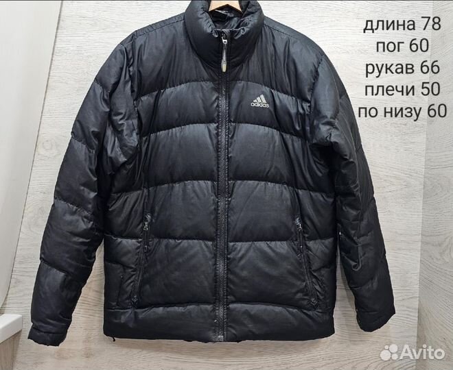 Пуховик мужской Adidas 50 р