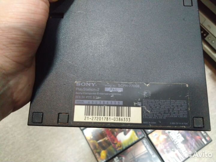 Sony playstation 2 PS2 (чипованная)