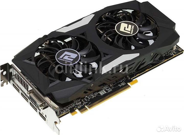 Видеокарта rx480 8gb powercolor