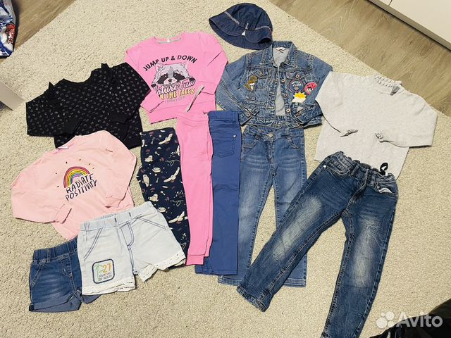 Пакет одежды на девочку р.104-110