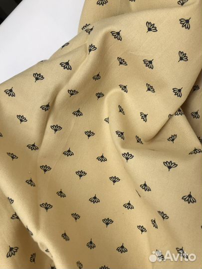 Ткань хлопок нежно-желтый